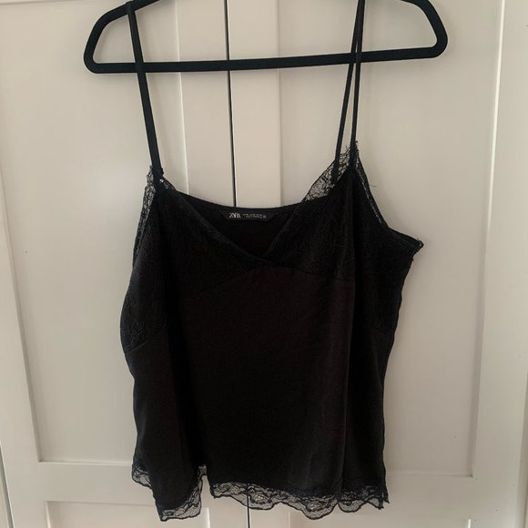 Blakc Lace Cami - Picture 1 of 2